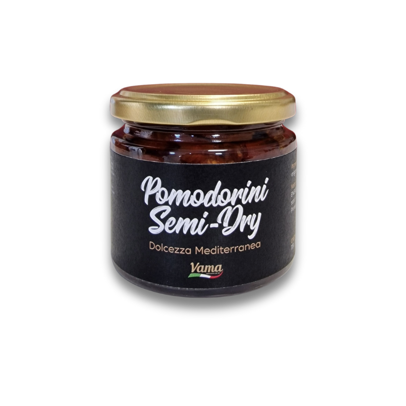Pomodorini Semi-Dry vaso 200g in olio
